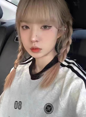 巧米茜欧货三条杠花灰色美式高街纯棉短袖t恤女2025夏新款上衣