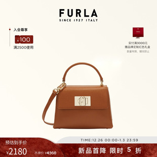 FURLA芙拉1927牛皮迷你女士手提包单肩斜挎包高级感 甄选礼遇