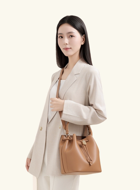 【新年礼物】FURLA芙拉LEVANTE迷你&小号女士斜挎包水桶包烧卖包