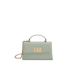 FURLA芙拉1927牛皮迷你女士手提斜挎包链条包