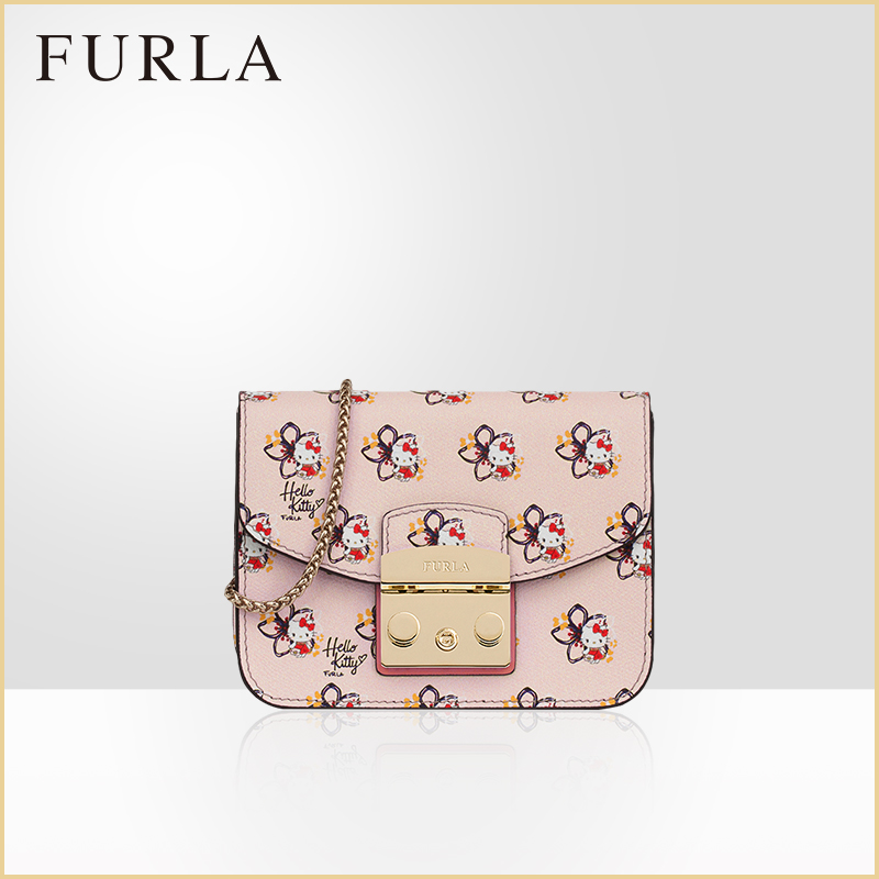 FURLA/ܽÀHELLO KITTYÃÔÄãб¿æ°ü2018пîÅ®°üÁ´Ìõ°ü