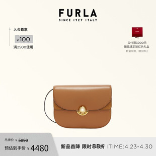 【礼物】FURLA芙拉SFERA牛皮小号女士休闲通勤单肩包斜挎包