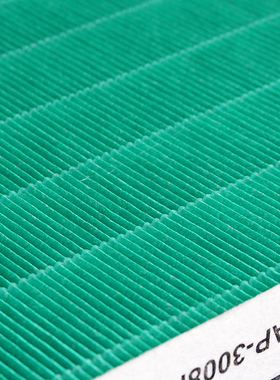 适配熊津空气净化器AP-3008FH过滤网绿色单HEPA除雾霾PM2.5滤芯