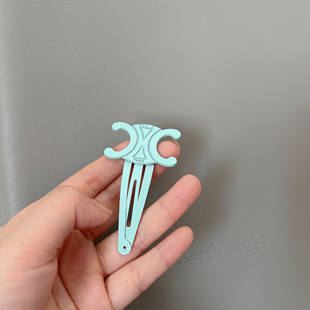 新款CE凯旋门夹子精致前额bb发夹刘海夹侧边边夹女网红头饰发饰