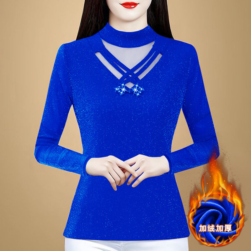 冬季新款保暖内衣女加厚加绒上衣紧身外穿百搭蕾丝发热打底衫大码,女士内衣/男士内衣/家居服,保暖上装,淘宝优惠券,粉丝福利购,淘宝优惠卷