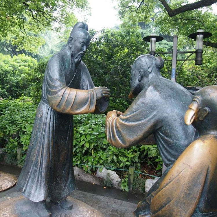 定制魏文侯乐羊李悝雕塑做李克像