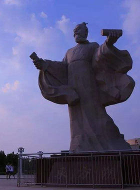 徐祯吕柟严嵩夏言何景明雕像摆件