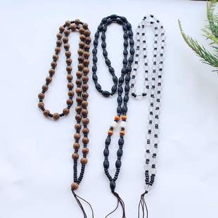 项链绳玉挂件吊坠挂绳男女款玉石链 子珠链挂绳木珠琉璃挂绳