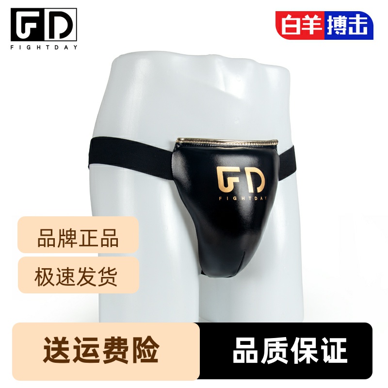 FIGHTDAY散打拳击比赛防踢专业训练格斗泰拳搏击男士职业护具护裆