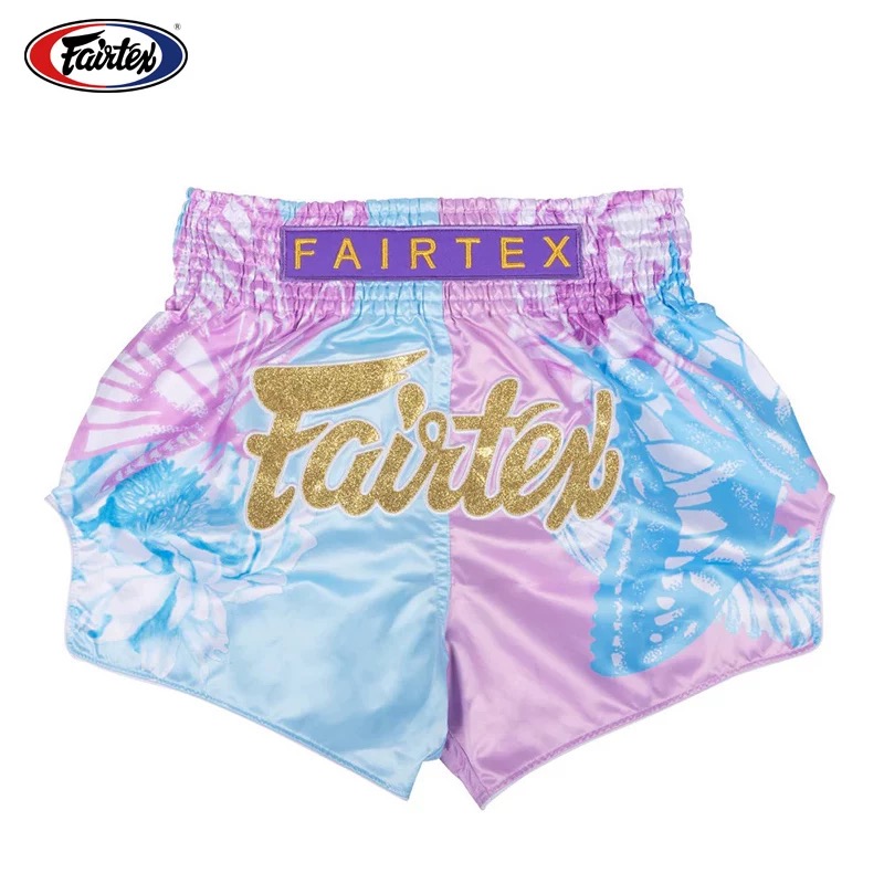 Fairtex菲尔泰斯 Fiore泰拳短裤成人男女运动裤拳击裤健身训练裤