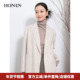HONRN 红人西装 领双面羊驼毛羊毛呢子大衣外套女秋冬HI55OD029