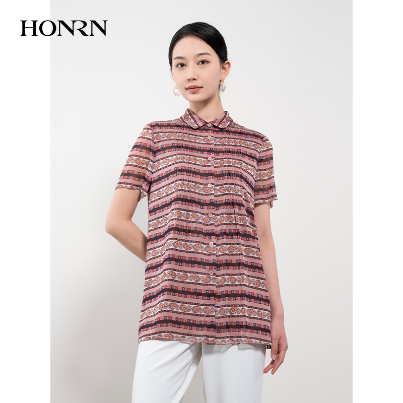 HONRN/红人短袖衬衫上衣