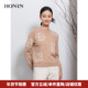 HONRN 红人休闲简约圆领套头羊毛衣针织衫 上衣女秋冬HI55OM698