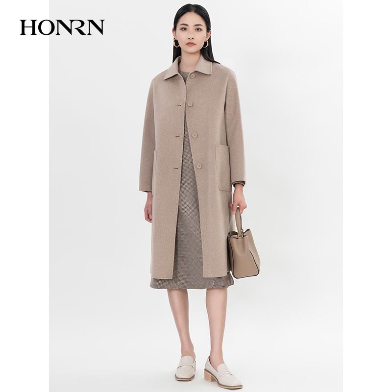 HONRN/红人中长款大衣外套