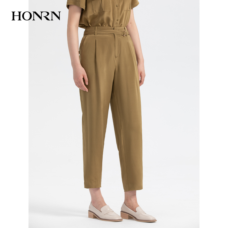 HONRN/紅人九分休閑褲