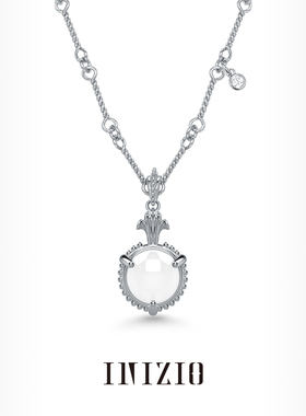 INIZIO圣百合之露白水晶项链
