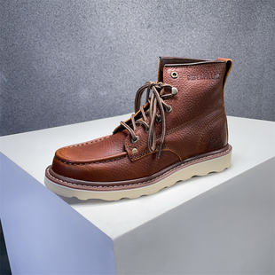 CAT卡特男鞋工装靴马丁靴男休闲固特异马丁靴男鞋常青款户外防滑