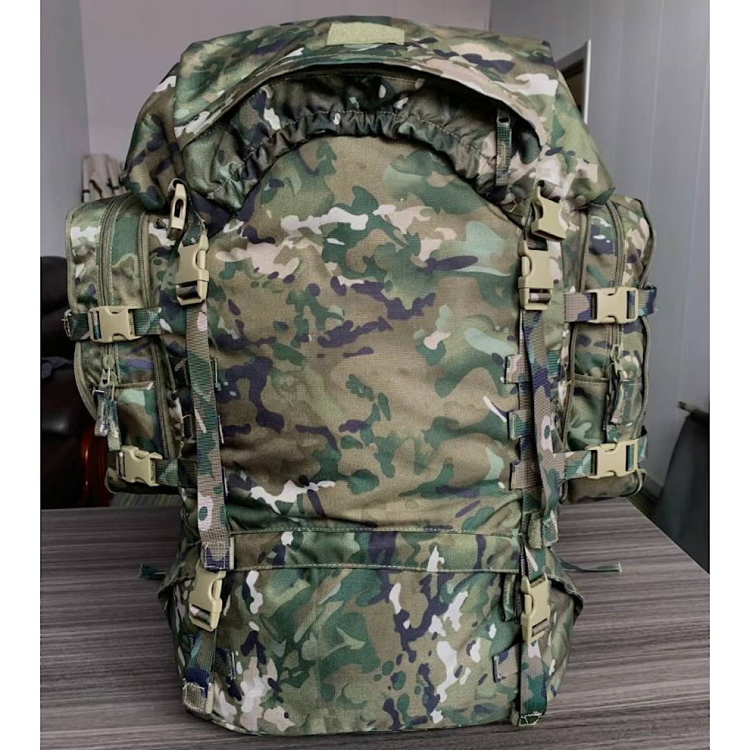 新款生活大背包户外登山包野营大容量双肩包组 合背囊生活携行具