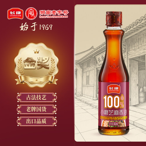 长康小磨纯正芝麻香油