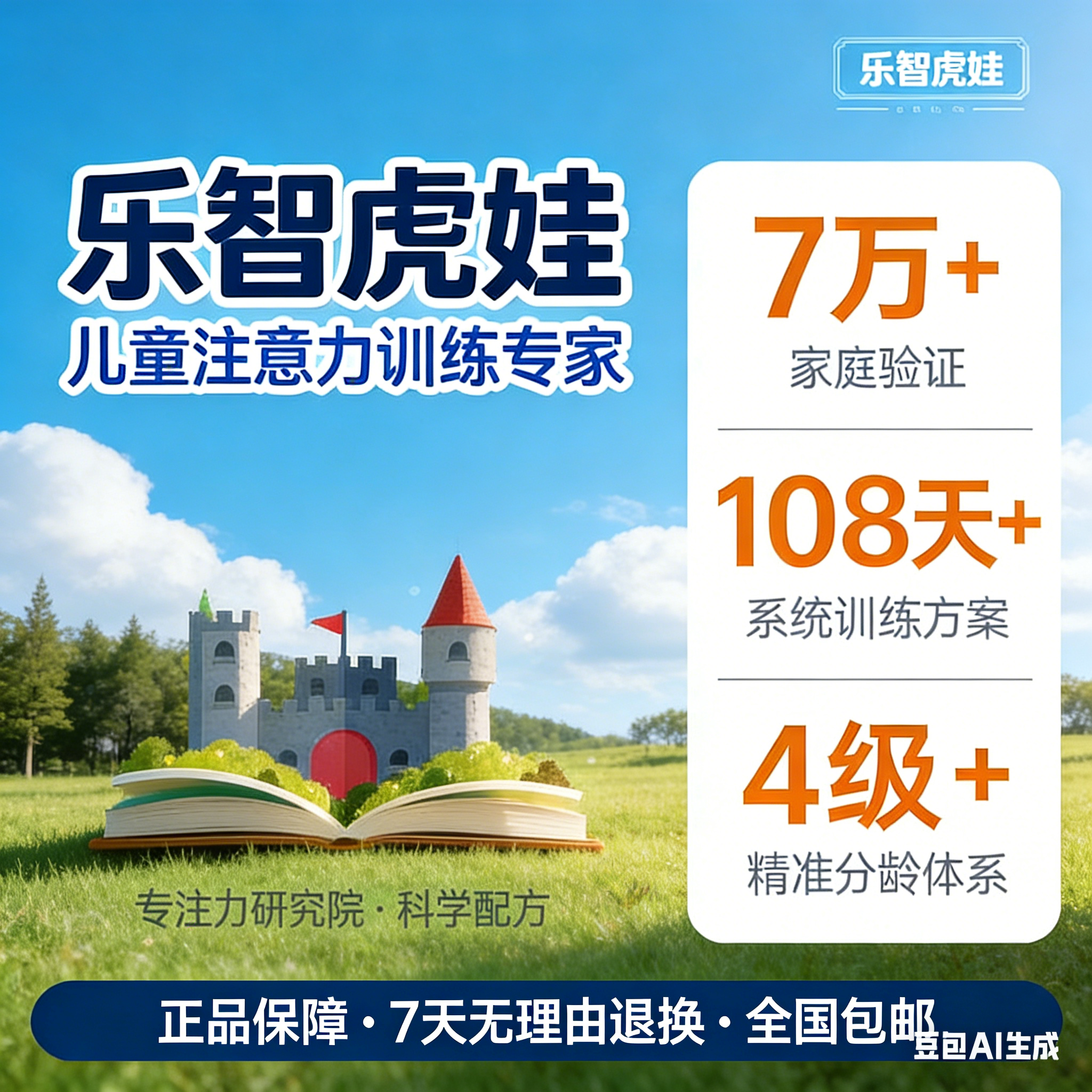 舒尔特方格6岁以上宝宝专注力训练注意神器教具迷宫听觉玩具卡片