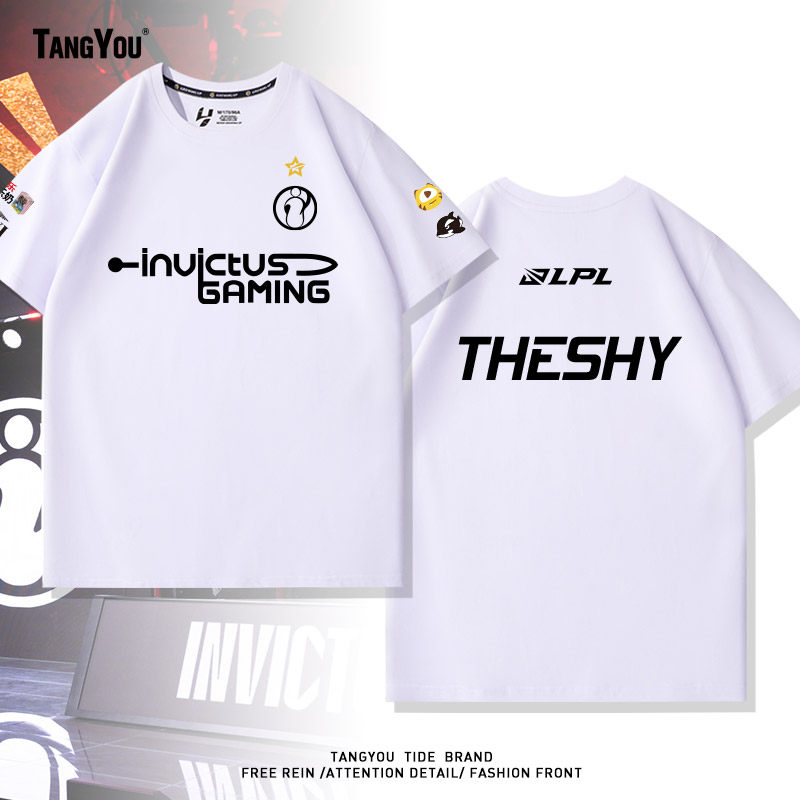 可定制IG队服比赛LPL战队S15赛季THESHY同款电竞周边夏季短袖t恤