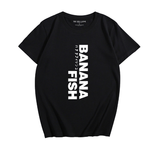 日系动漫战栗杀机周边二次元夏季T恤 短袖衣服青少年宽松纯棉半袖