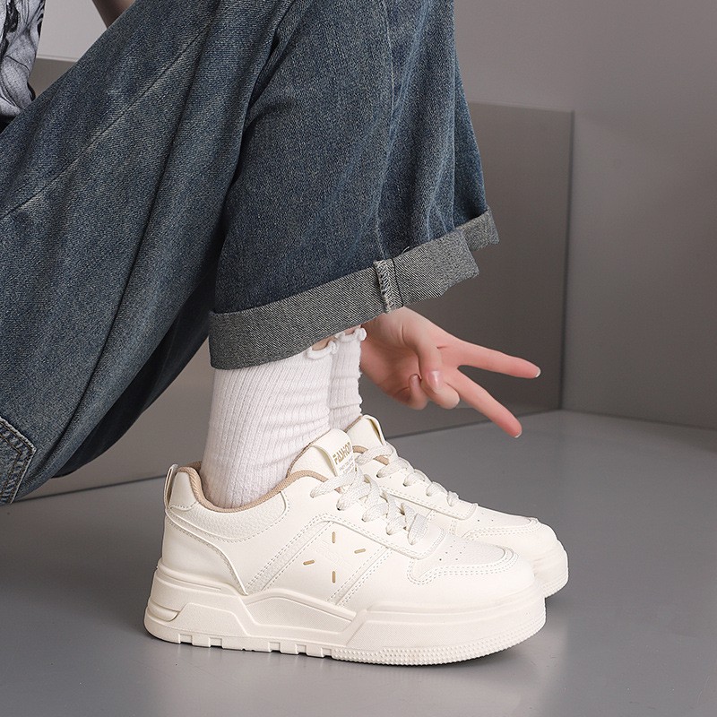 小白鞋女秋季2025新款鞋子女ins小众设计百搭运动板鞋女鞋HL-kl48