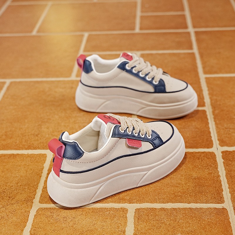 2025秋季小白鞋新款韩版ins女学生厚底增高运动板鞋休闲鞋XQ-kl85