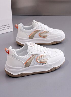 ins韩版网面老爹鞋2026春季新款透气学生跑步运动鞋休闲鞋L-15