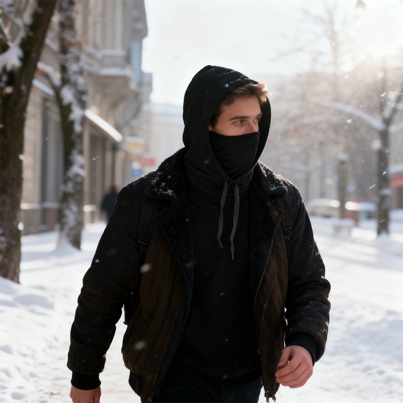 防晒面罩帽子一体护颈全脸防紫外线骑行头套罩冰丝围脖男女遮ZJ04