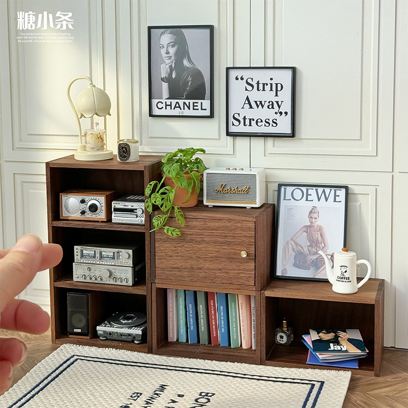 糖小条娃用家具自由组合柜模型