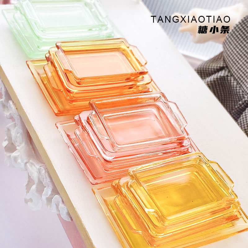 娃娃屋配件拍摄道具多色微缩模型