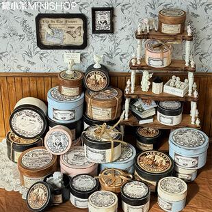 饰 糖小条迷你微缩手作帽盒模型12分blythe娃用场景道具6分娃屋装