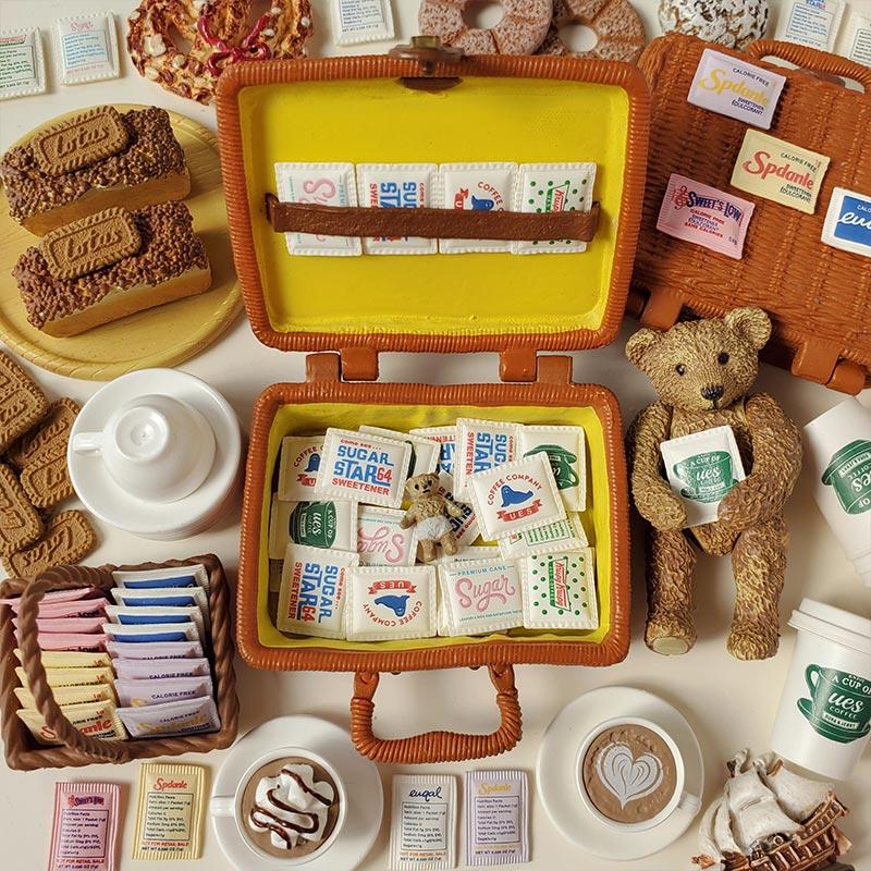 有意思迷你焦糖饼干糖包食玩