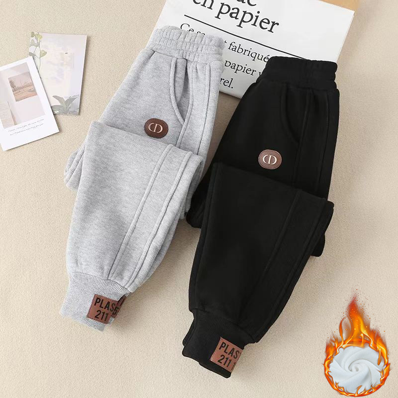 童装加绒裤子冬款外穿儿童运动休闲卫裤冬季加厚一体绒男童保暖裤,童装/婴儿装/亲子装,裤子,淘宝优惠券,粉丝福利购,淘宝优惠卷