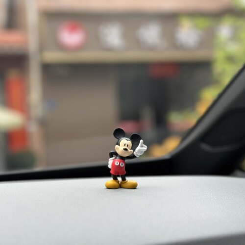 米奇汽车中控台摆件可爱卡通公仔车载装饰摆设