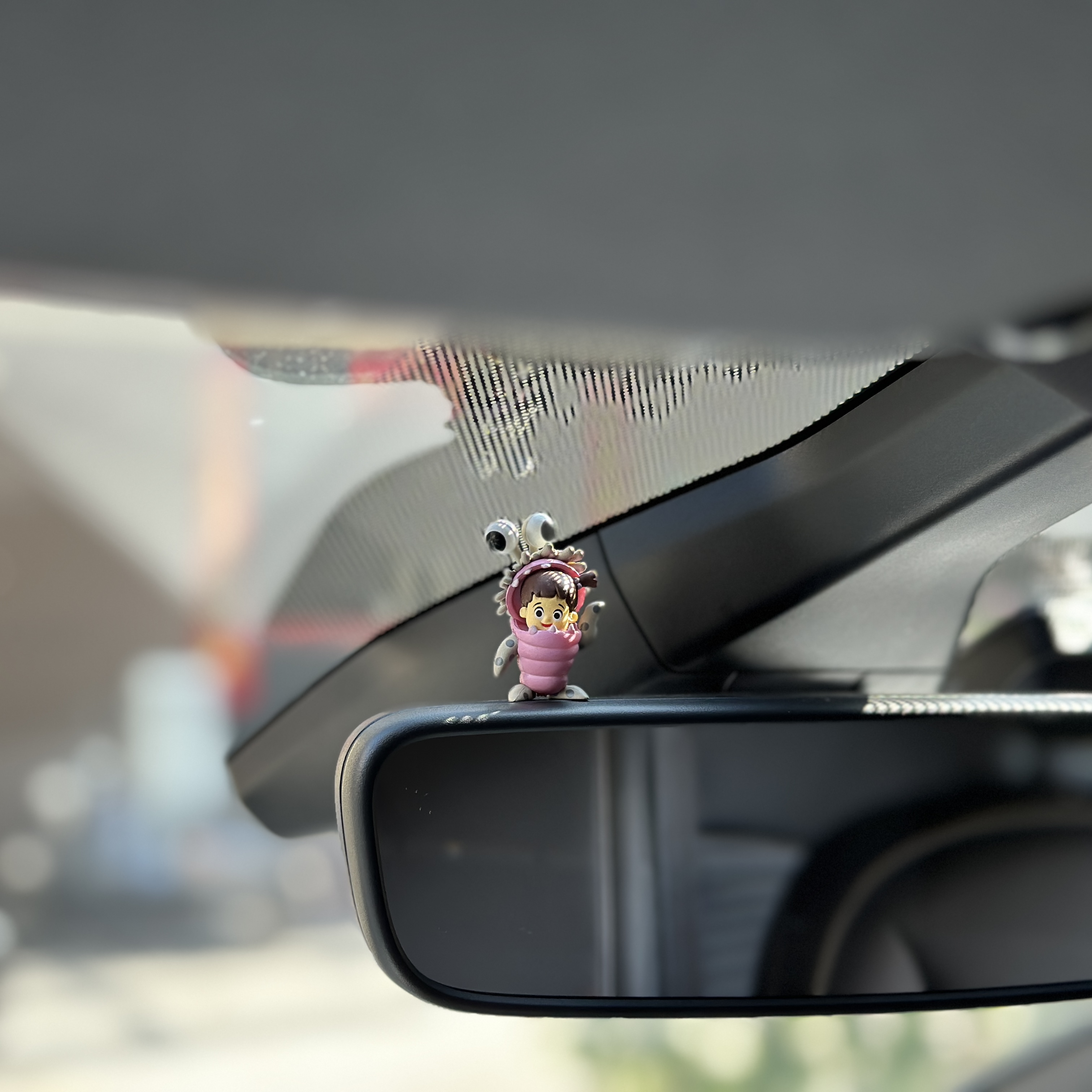 怪兽大学汽车中控台摆件阿布可爱卡通公仔车载装饰摆设