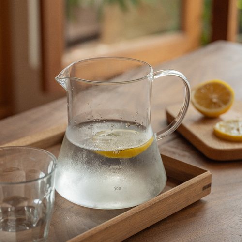 木墨生活冰透冷水壶手工吹制