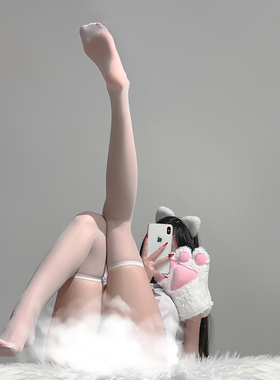 白色小腿袜子女春秋薄款日系JK中长筒黑丝袜半截过膝白丝袜显瘦夏