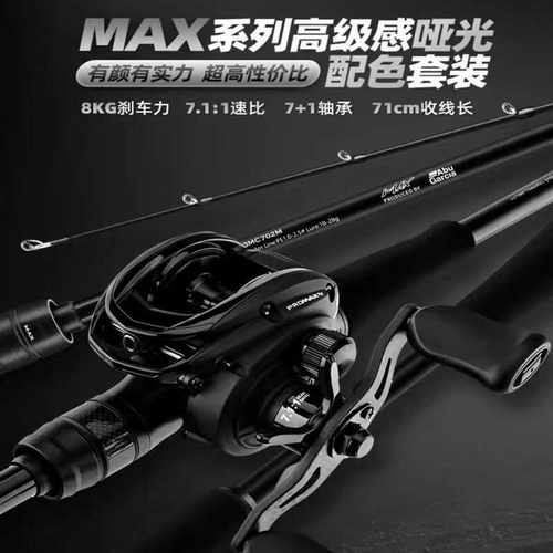 泛用正品雷强打黑鱼路亚杆阿布