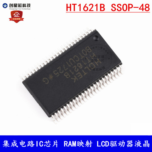 HT1621B 集成电路IC芯片 RAM映射 LCD驱动器液晶 贴片 SSOP-48