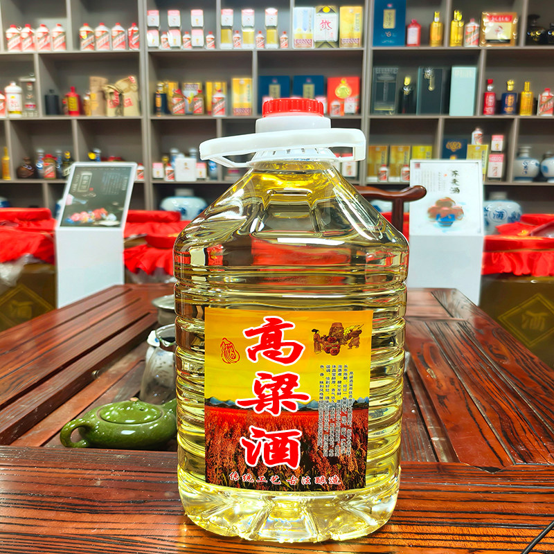 53度荞麦酒全新食品级桶装酒（五斤桶装荞麦烧酒）正宗纯粮土烧酒