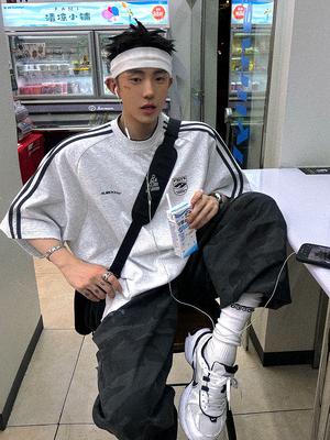 Aurocean短袖双层领T恤