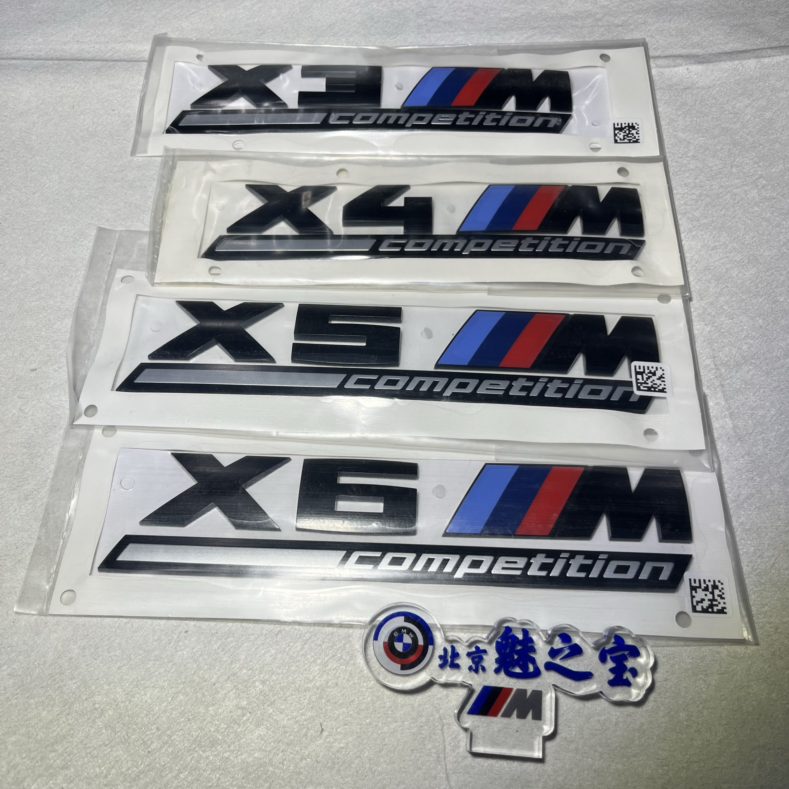 黑色雷霆后尾标BMW/宝马原厂图片