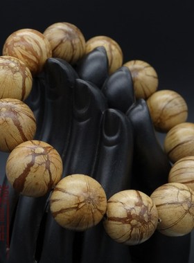 天然降龙木手串佛珠