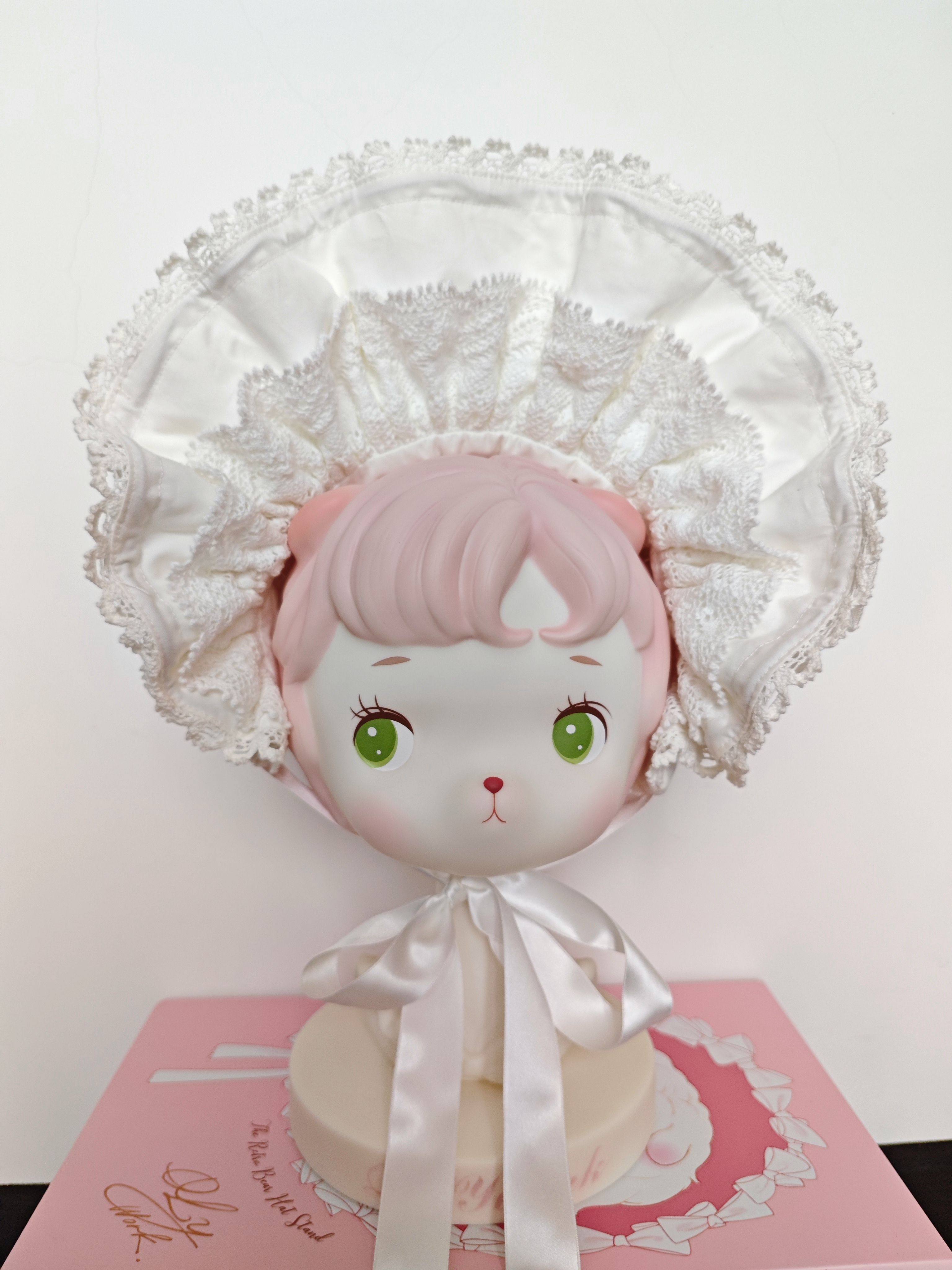 thumbnail for [*Edburgh rose* small items in stock] Lolita cotton headband flower ball cloak apron