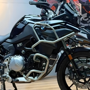 适用宝马750GS/850GS改装护杠车身保险杠850adv油箱上杠防摔杠