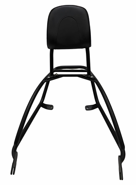 适用于哈雷750rod改装后靠背 行李架 货架靠背 乘客靠背