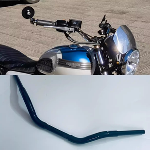 适用凯旋T100 T120凯旋bobber改装小燕把回拉舒适车把配件