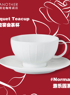 丹麦Normann陶瓷宴会茶杯咖啡杯碟套装杯游乐园系列约200ml